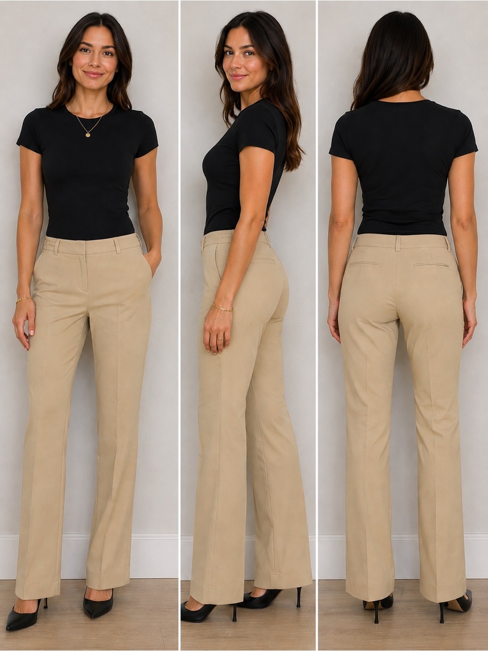 7th Avenue Design Studio Stretch Straight Leg Modern Fit Size 8 Average